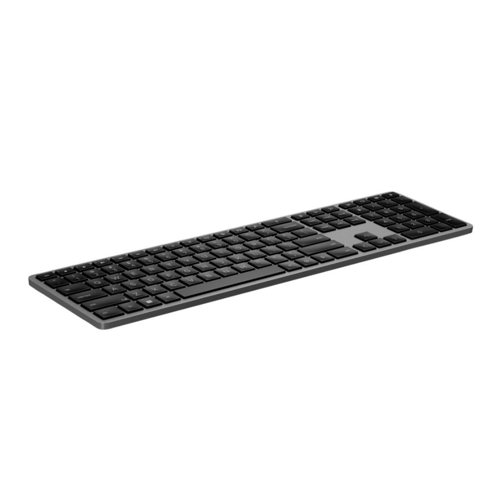 HP 惠普 975 Dual-Mode Wireless Keyboard 充電式無線鍵盤 (3Z726AA/USB-C充電/雙模連接/5段背光/24個自訂鍵)