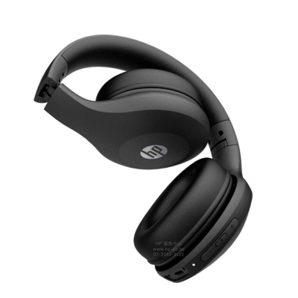 HP 惠普 BluetooHeadset 500 耳罩式藍牙耳機 (53L34AA/USB-C充電/內建麥克風/TR90耐磨材質/可折疊設計)