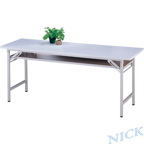 【NICK】 180×90折疊式會議桌(二色可選)