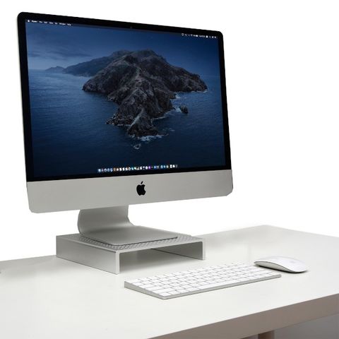 鋁合金螢幕支架 顯示器支架 iMac支架 螢幕增高架 (下方可放Mac Mini)