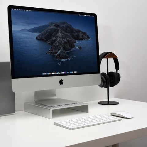 鋁合金螢幕支架 顯示器支架 iMac支架 螢幕增高架 (下方可放Mac Mini)