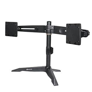 快拆式鋁合金桌上型左右雙螢幕支架(EGTS742Q)