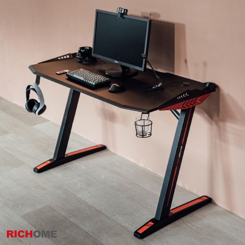 RICHOME 炫光電競桌/電腦桌/書桌/工作桌