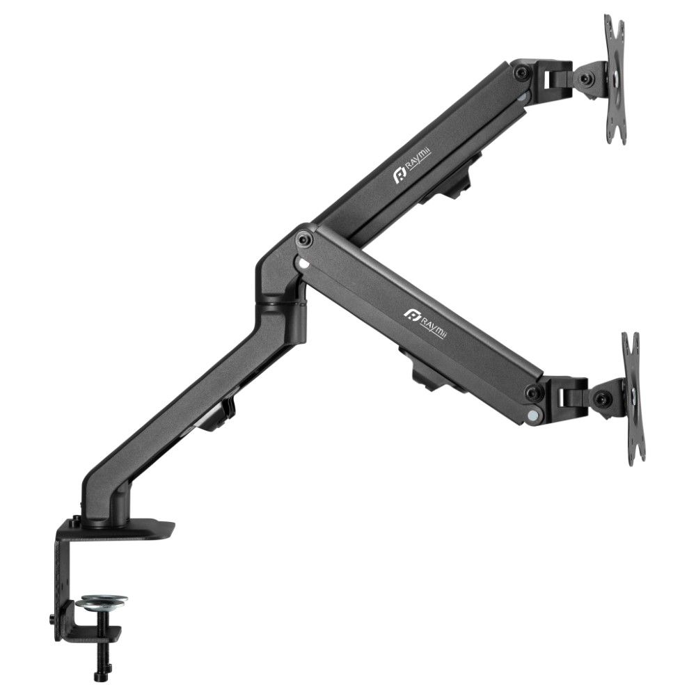 Raymii 瑞米   LS23 極簡風 彈簧式雙螢幕支架 螢幕架 螢幕增高支架