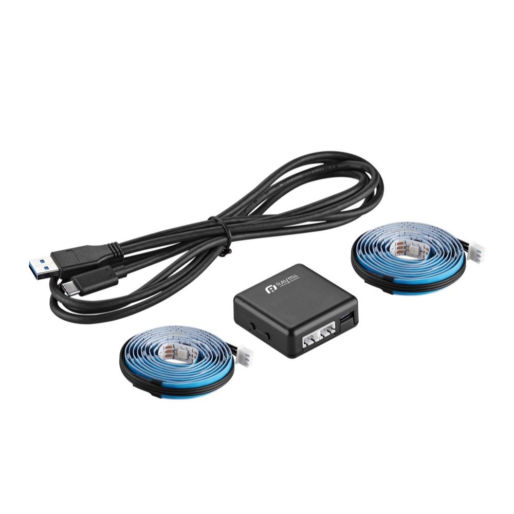 Raymii 瑞米   LGEAR-1 通用型RGB電競書桌裝飾燈條組