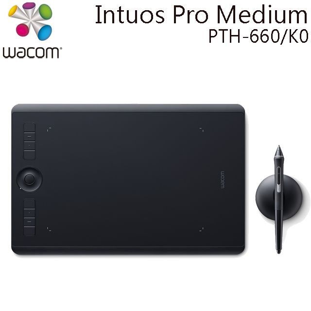 Wacom Intuos Pro Medium 創意觸控繪圖板(福利品) - PChome 24h購物