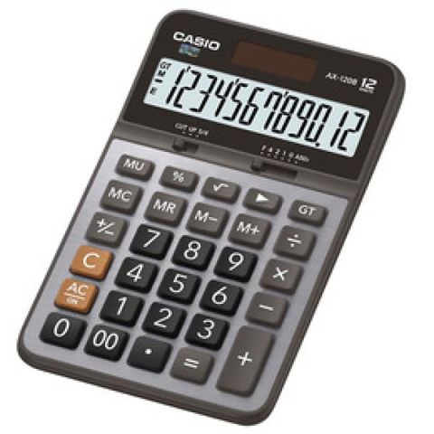 CASIO 卡西歐 AX-120B 12位元計算機