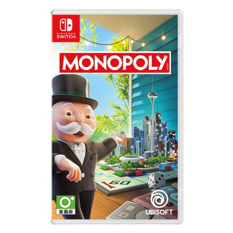 Nintendo 任天堂 【NS 遊戲】MONOPOLY 地產大亨《亞中版》