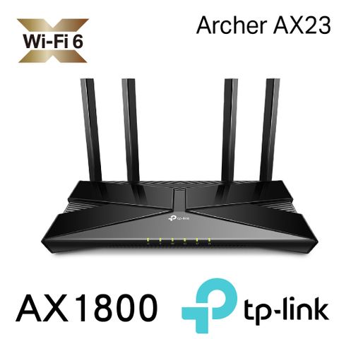 【TP-LINK】Archer AX23 AX1800 雙頻 OneMesh WiFi 6 無線網路分享器OneMesh 網路全屋覆蓋