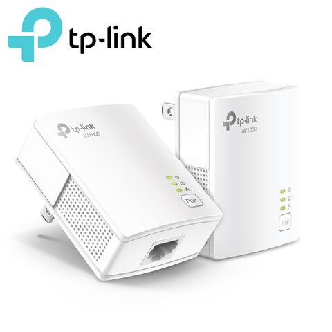 【TP-Link】TL-PA7017 KIT AV1000 Gigabit 電力線橋接器套組