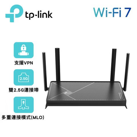【TP-Link】Archer BE230 Wi-Fi 7 BE3600 雙頻 Wi-Fi 7 路由器WiFi 7分享器/VPN
