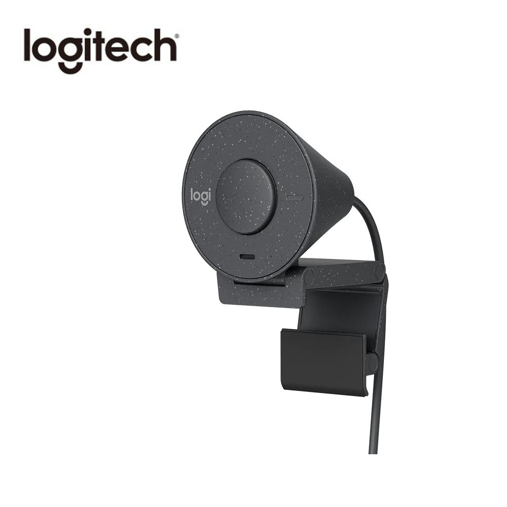 Logitech 羅技 BRIO 300 網路攝影機 石墨黑