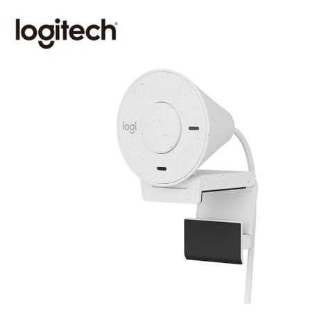 Logitech 羅技 BRIO 300 網路攝影機 珍珠白