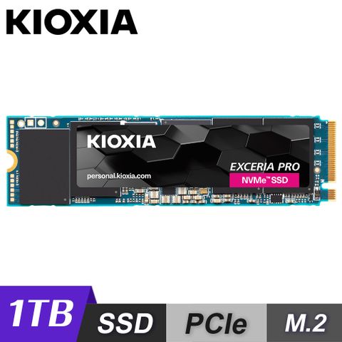 KIOXIA 鎧俠 EXCERIA PRO 1TB M.2 PCIe SSD