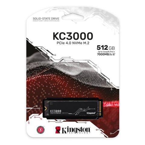 KC3000 512GB PCIe 4.0 NVMe M.2 SSD 固態硬碟