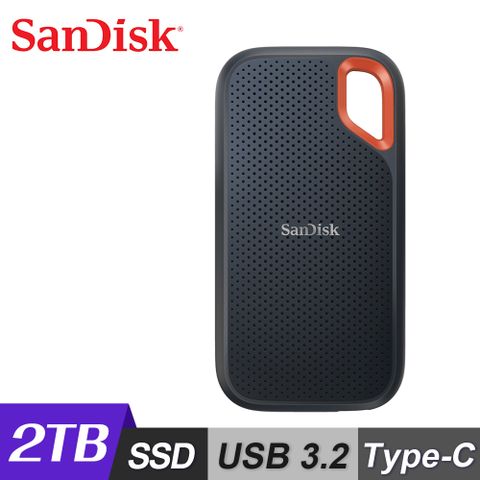 【SanDisk】E61 Extreme Portable SSD 2TB 行動固態硬碟讀取1050MB/s