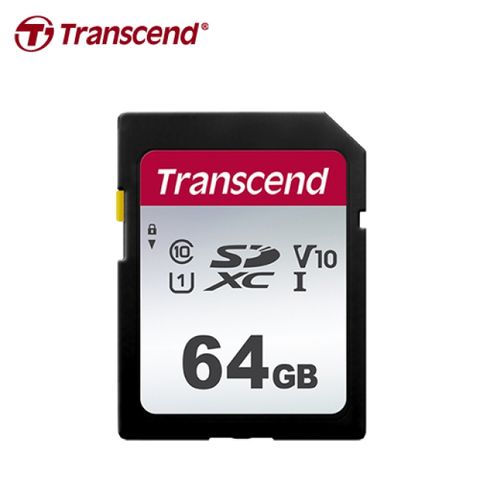 Transcend 創見 64GB 300S microSDXC U1-V10 /C10 記憶卡