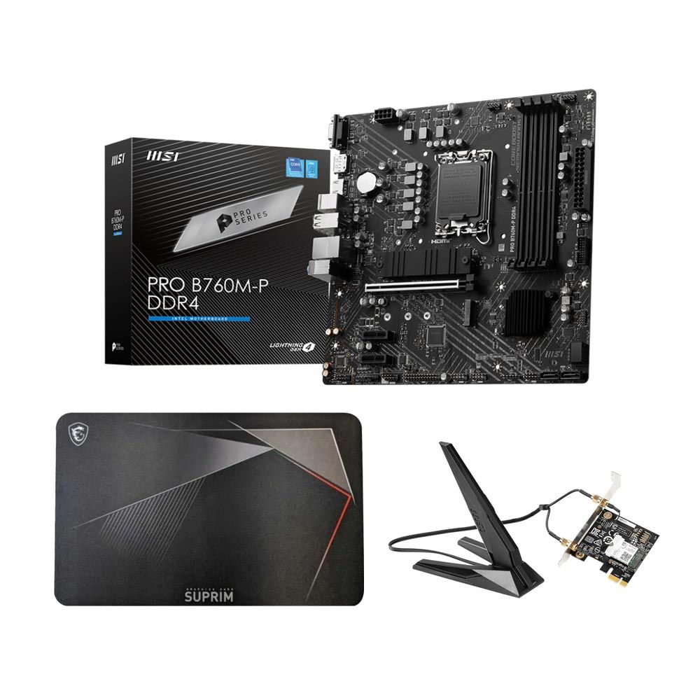 MSI 微星】PRO B760M-P DDR4 主機板優惠組合- PChome 24h購物