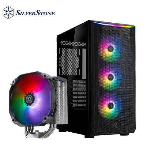 【SilverStone 銀欣】512Z ARV140 機殼塔扇組CPU散熱器+ATX 機殼