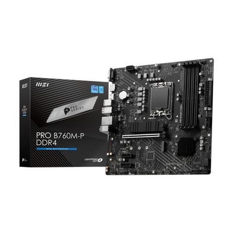 MSI 微星 PRO B760M-P DDR4 主機板