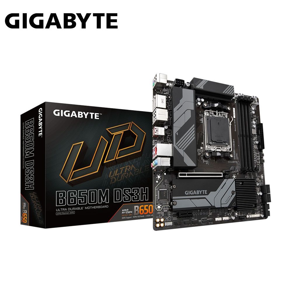 GIGABYTE 技嘉 B650M DS3H AM5 主機板