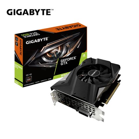 GIGABYTE 技嘉 GeForce GTX 1650 D6 OC 4G 顯示卡