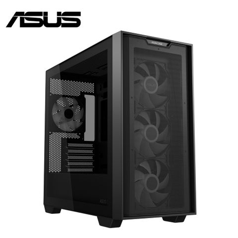 ASUS 華碩 A21 PLUS micro-ATX 機殼 黑色