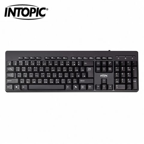 INTOPIC 廣鼎 KBD-80 USB標準鍵盤