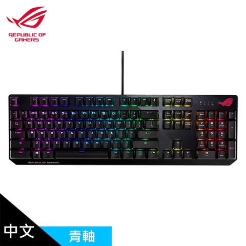 ASUS 華碩 ROG Strix Scope NX RGB 機械式電競鍵盤 青軸