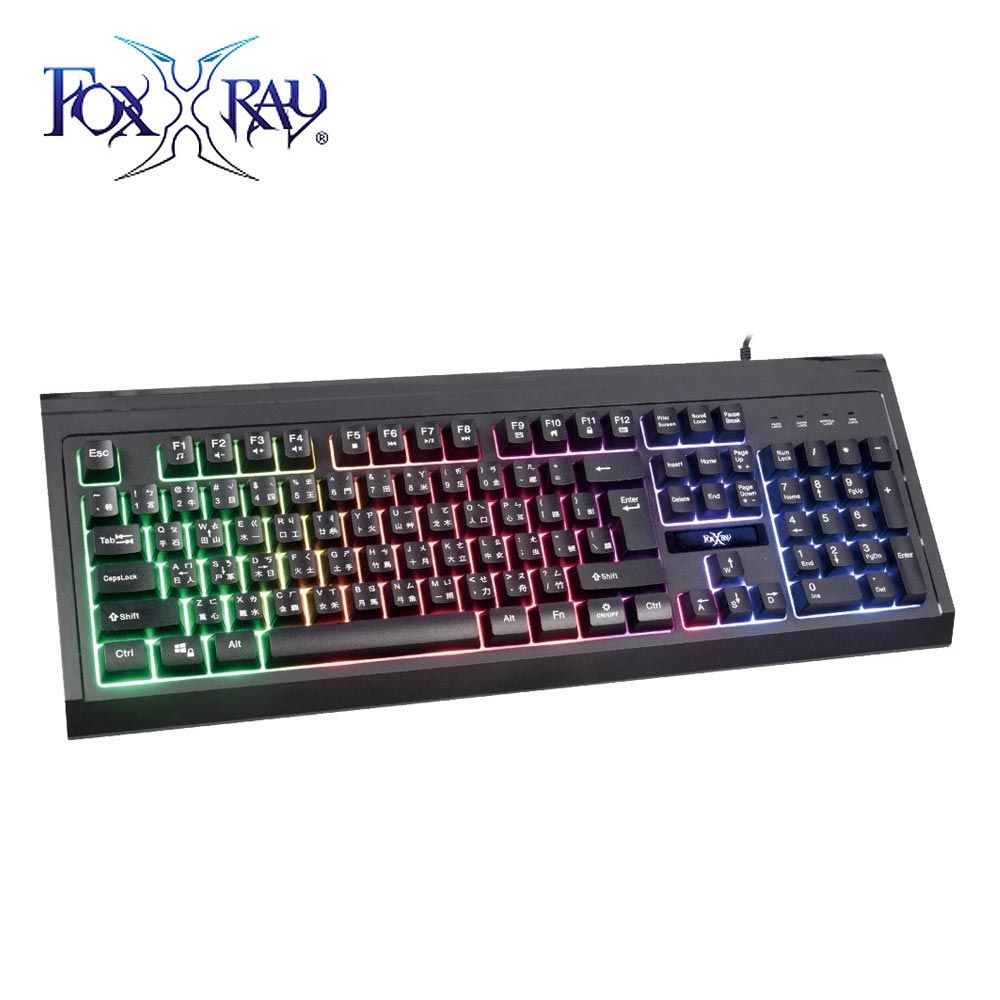 FOXXRAY 狐鐳 【FOXXRAY 狐鐳】FXR-BKL-60 灰燼戰狐電競鍵盤