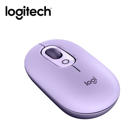【Logitech 羅技】POP Mouse 無線藍芽滑鼠/ 夢幻紫趣味十足活出感性，點亮桌面
