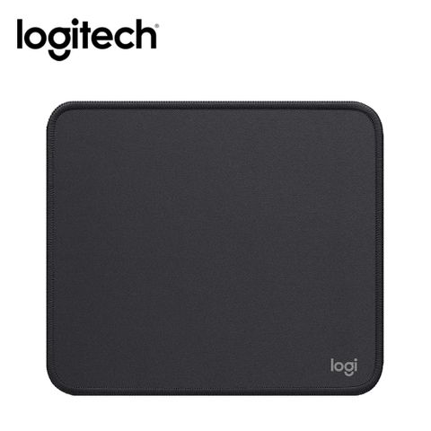 【Logitech 羅技】Mouse pad 滑鼠墊 石墨黑兼具美型與耐用特性