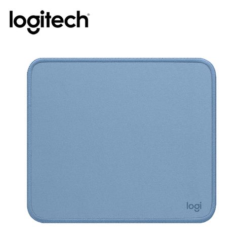 【Logitech 羅技】Mouse pad 滑鼠墊 典雅藍兼具美型與耐用特性