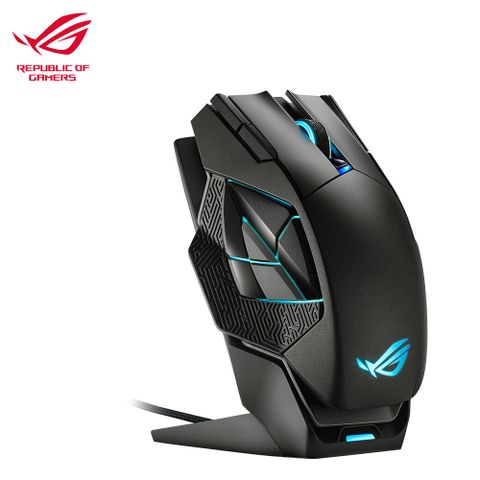 ASUS 華碩 ROG Spatha X 無線電競滑鼠 - 黑