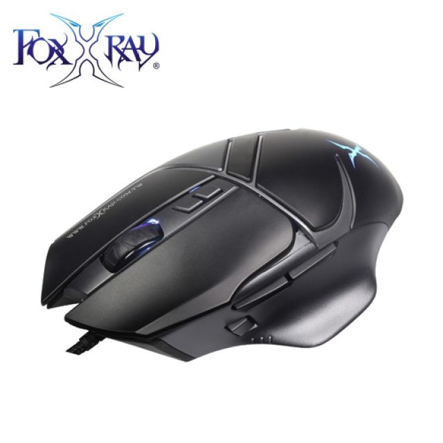  【FOXXRAY 狐鐳】FXR-SM-37 火流獵狐電競滑鼠