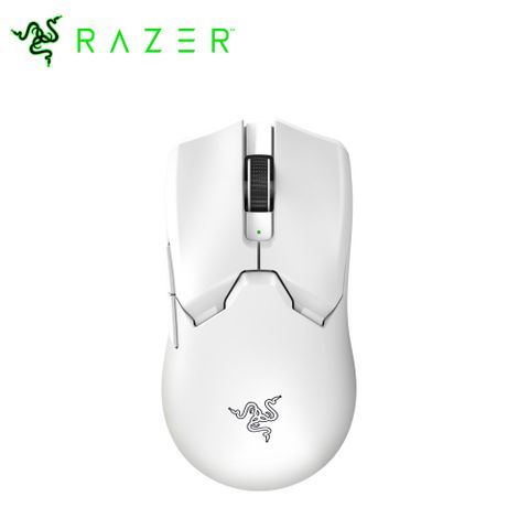 【Razer 雷蛇】Viper Pro V2 超輕量無線電競滑鼠-白色58公克超輕量設計