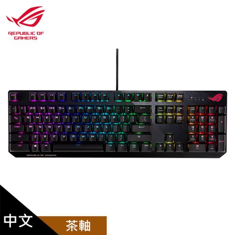 ASUS 華碩 【ASUS 華碩】ROG Strix Scope NX RGB 機械式電競鍵盤 茶軸