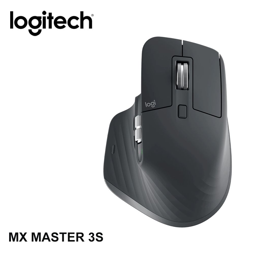 Logitech 羅技】MX MASTER 3S 無線滑鼠/石墨灰- PChome 24h購物