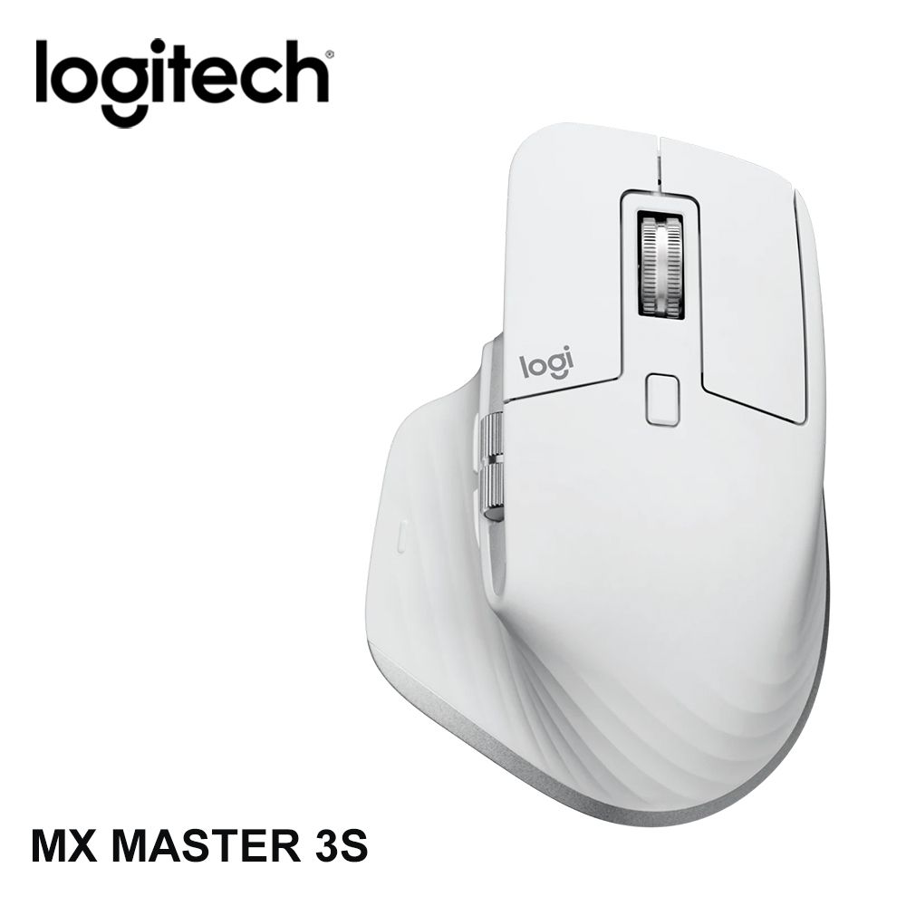 Logitech 羅技】MX MASTER 3S 無線滑鼠/珍珠白- PChome 24h購物