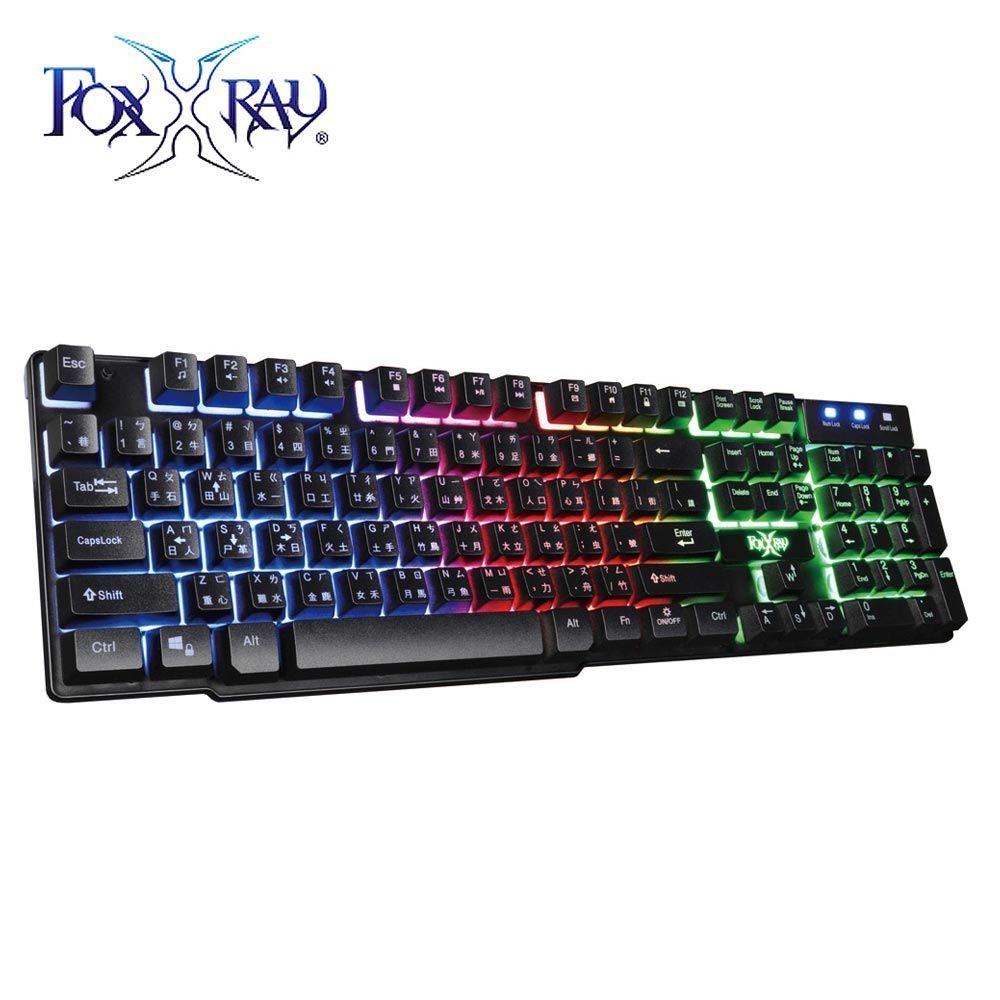 FOXXRAY 狐鐳 【FOXXRAY 狐鐳】FXR-BKL-72 鋼毅戰狐電競鍵盤