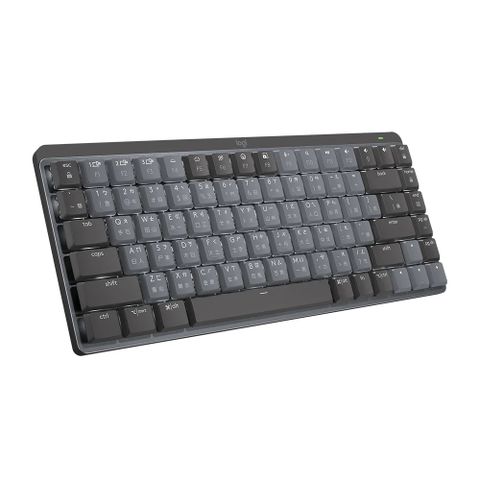 【Logitech 羅技】MX Mechanical Mini 無線智能機械鍵盤84鍵緊湊尺寸，節省桌面空間