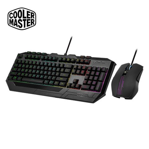 【Cooler Master 酷碼】Devastator 3 RGB 破壞神 電競鍵盤滑鼠組超值鍵鼠組