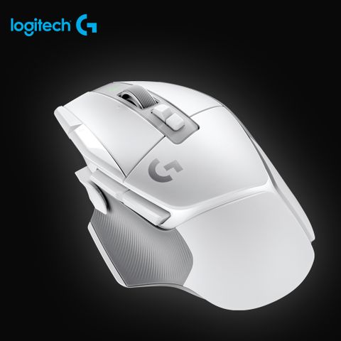 Logitech 羅技 G502 X Lightspeed 高效能無線電競滑鼠 白色