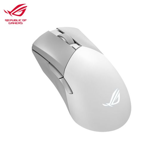 ASUS 華碩 ROG Gladius III Wireless AimPoint 電競滑鼠 白色