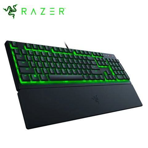 【Razer 雷蛇】雨林狼蛛 V3 X 矮軸人體工學電競鍵盤 / 中文輕薄、安靜、人體工學