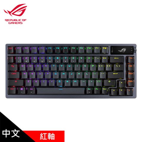 ASUS 華碩 ROG Azoth PBT 機械式鍵盤 中文/紅軸