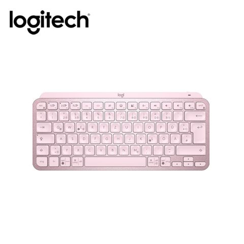 Logitech 羅技 MX Keys Mini 智能無線鍵盤 玫瑰粉