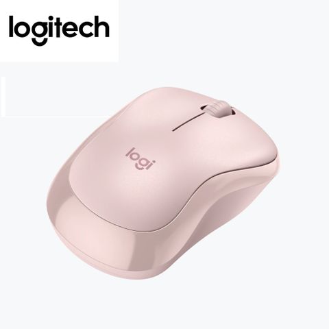 Logitech 羅技 M240 靜音藍牙滑鼠 玫瑰粉