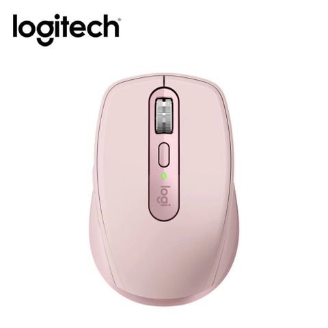 【Logitech 羅技】MX Anywhere 3S 無線行動滑鼠 玫瑰粉多裝置、多作業系統