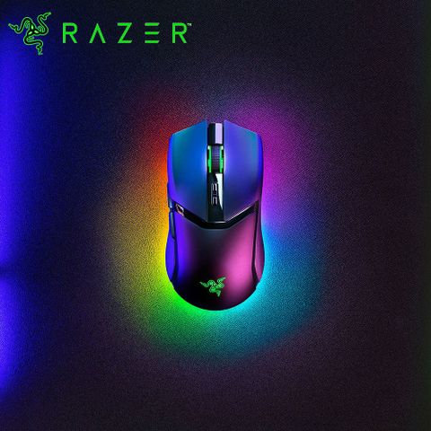 【Razer 雷蛇】Cobra Pro 眼鏡蛇 無線電競滑鼠RGB 功能的可自訂無線遊戲滑鼠